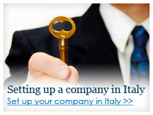 Setting up a company in Italy